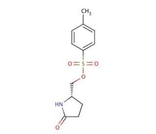 (S)-(&plus;)-5-(Hydroxymethyl)-2-pyrrolidinone p-toluenesulfonate (CAS 51693-17-5) - chemical structure image