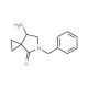 (S)-7-Amino-5-benzyl-4-oxo-5-azaspiro[2.4]heptane (CAS 144282-41-7) - chemical structure image