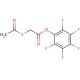 S-Acetylthioglycolic acid pentafluorophenyl ester (CAS 129815-48-1) - chemical structure image
