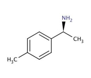 (S)-(&minus;)-&alpha;,4-Dimethylbenzylamine (CAS 27298-98-2) - chemical structure image