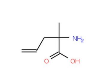 (S)-(&minus;)-&alpha;-Allylalanine (CAS 96886-55-4) - chemical structure image