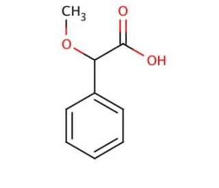 (S)-(&plus;)-&alpha;-Methoxyphenylacetic Acid (CAS 26164-26-1) - chemical structure image