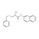 S-Benzyl-L-cysteine beta-naphthylamide (CAS 7436-63-7) - chemical structure image