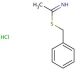 S-Benzylthioacetimidate, Hydrochloride (CAS 32894-07-8) - chemical structure image