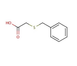 S-Benzylthioglycolic acid (CAS 103-46-8) - chemical structure image