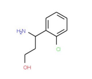 (S)-beta-(2-chlorophenyl)alaninol - chemical structure image