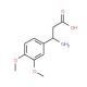(S)-beta-(3,4-dimethoxyphenyl)alanine (CAS 696641-73-3) - chemical structure image