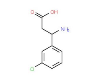 (S)-beta-(3-chlorophenyl)alanine (CAS 774178-18-6) - chemical structure image