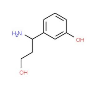 (S)-beta-(3-hydroxyphenyl)alaninol - chemical structure image