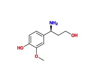 (S)-beta-(4-hydroxy-3-methoxyphenyl)alaninol - chemical structure image