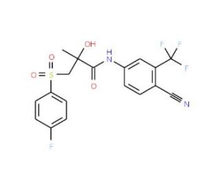 (S)-Bicalutamide (CAS 113299-38-0) - chemical structure image