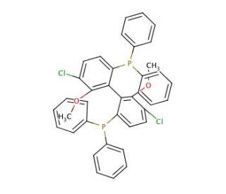 (S)-(&minus;)-Cl-MeO-BIPHEP (CAS 185913-98-8) - chemical structure image