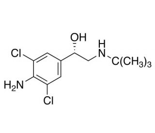 (S)-(&plus;)-Clenbuterol (CAS 50499-60-0) - chemical structure image