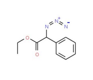 (S)-Ethyl 2-azido-2-phenylethanoate (CAS 162402-58-6) - chemical structure image