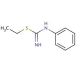 S-Ethyl N-Phenylisothiourea (CAS 19801-34-4) - chemical structure image