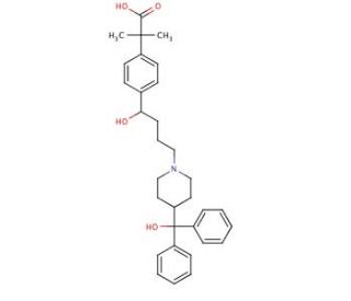 (S)-Fexofenadine (CAS 139965-11-0) - chemical structure image