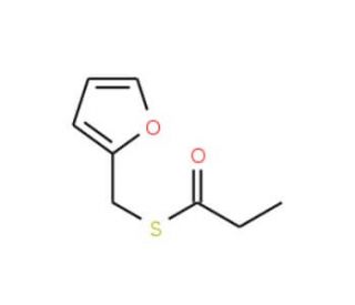 S-Furfuryl thiopropionate (CAS 59020-85-8) - chemical structure image