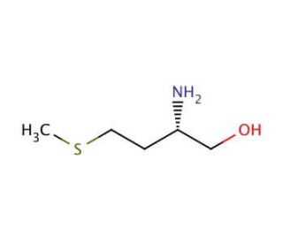 (S)-(&minus;)-Methioninol (CAS 2899-37-8) - chemical structure image