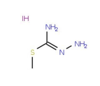 S-Methyl isothiosemicarbazide hydroiodide (CAS 35600-34-1) - chemical structure image