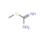 S-Methyl-isothiouronium-13C,15N2 Hemisulfate - chemical structure image