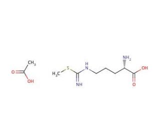 S-Methyl-L-thiocitrulline acetate salt (CAS 174063-92-4) - chemical structure image