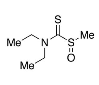 S-Methyl-N,N-diethyldithiocarbamate Sulfoxide (CAS 145195-14-8) - chemical structure image