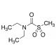 S-Methyl-N,N-diethylthiocarbamate Sulfone (CAS 155514-79-7) - chemical structure image