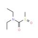 S-Methyl-N,N-diethylthiocarbamate Sulfoxide (CAS 140703-15-7) - chemical structure image