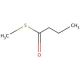 S-Methyl thiobutanoate (CAS 2432-51-1) - chemical structure image