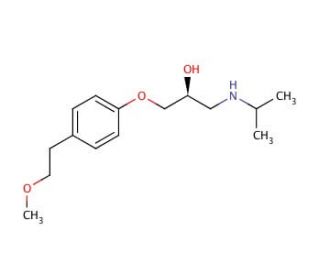 (S)-Metoprolol (CAS 81024-42-2) - chemical structure image