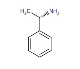 (S)-(&minus;)-&alpha;-Methylbenzylamine (CAS 2627-86-3) - chemical structure image