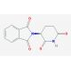 (S)-(−)-Thalidomide (CAS 841-67-8) - chemical structure image