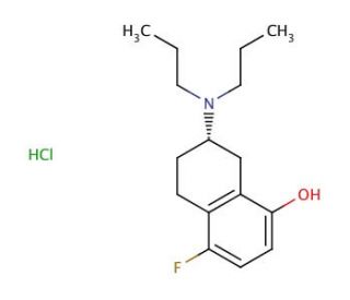 S(&minus;)-UH-301 hydrochloride (CAS 127126-22-1) - chemical structure image