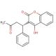 (S)-(−)-Warfarin (CAS 5543-57-7) - chemical structure image