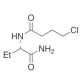 (S)-N-(1-Amino-1-oxobutan-2-yl)-4-chlorobutanamide (CAS 102767-31-7) - chemical structure image