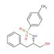 (S)-(−)-N-[1-(Hydroxymethyl)-2-phenylethyl]-4-methylbenzenesulfonamide (CAS 82495-70-3) - chemical structure image