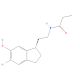 (S)-N-[2-(5-Bromo-2,3-dihydro-6-hydroxy-1H-inden-1-yl)ethyl]propanamide (CAS 196597-84-9) - chemical structure image