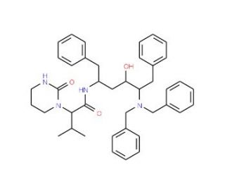 (S)-N-[(2S,4S,5S)-5-(Dibenzylamino)-4-hydroxy-1,6-diphenylhexan-2-yl]-3-methyl-2-(2-oxotetrahydropyrimidin-1(2H)-yl)butanamid