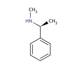 (S)-(&minus;)-N,&alpha;-Dimethylbenzylamine (CAS 19131-99-8) - chemical structure image
