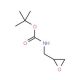 (S)-N-Boc-2,3-epoxypropylamine (CAS 161513-47-9) - chemical structure image