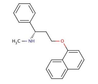 (S)-N-Demethyl Dapoxetine - chemical structure image