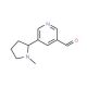 S-Nicotine-5-carboxaldehyde (CAS 852238-97-2) - chemical structure image