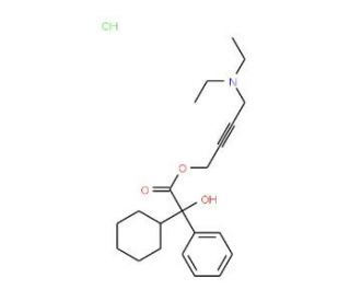(S)-Oxybutynin hydrochloride (CAS 230949-16-3) - chemical structure image