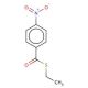 S-(p-Nitrobenzoyl)mercaptoethane (CAS 24524-95-6) - chemical structure image