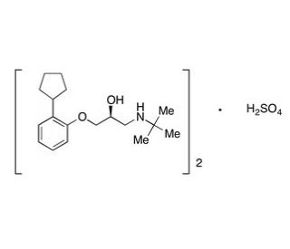 (S)-Penbutolol Sulfate (CAS 38363-32-5) - chemical structure image
