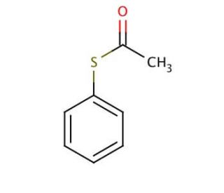 S-Phenyl thioacetate (CAS 934-87-2) - chemical structure image