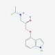 (S)-(−)-Pindolol (CAS 26328-11-0) - chemical structure image