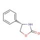 (S)-(+)-4-Phenyl-2-oxazolidinone (CAS 99395-88-7) - chemical structure image