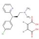 S-(+)-Chlorpheniramine maleate salt 的分子结构, CAS编号: 2438-32-6 S-(+)-Chlorpheniramine maleate salt (CAS 2438-32-6) - chemical structure image