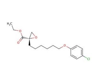 S-(&plus;)-Etomoxir (CAS 828934-40-3) - chemical structure image